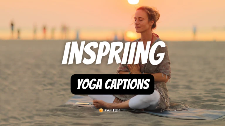 Inspiring Yoga Captions